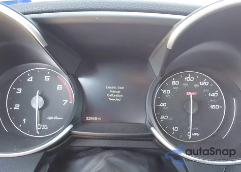 2020 Alfa Romeo Giulia Rwd из США, поврежденный, VIN ZARFAMAN6L7637968